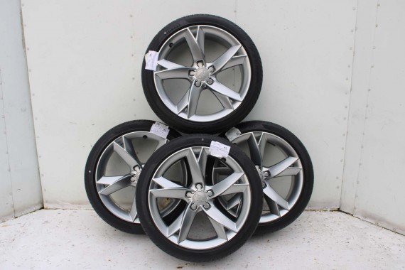 AUDI A4 A5 FELGI 19 cali OPONY KOŁA felga 8T0601025CK 8.5J*19H2 ET32 opona PIRELLI PZERO 255/35/19 96Y lato 8K B8 8T 8T0601025CK