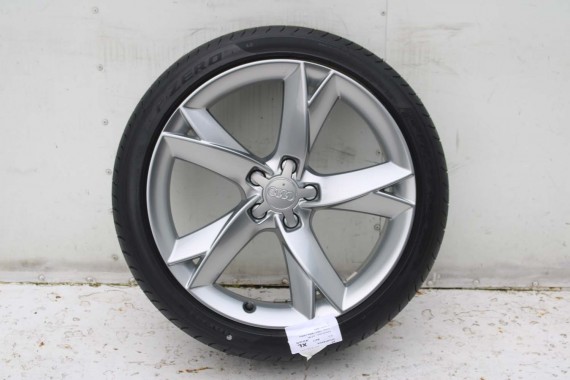 AUDI A4 A5 FELGI 19 cali OPONY KOŁA felga 8T0601025CK 8.5J*19H2 ET32 opona PIRELLI PZERO 255/35/19 96Y lato 8K B8 8T 8T0601025CK
