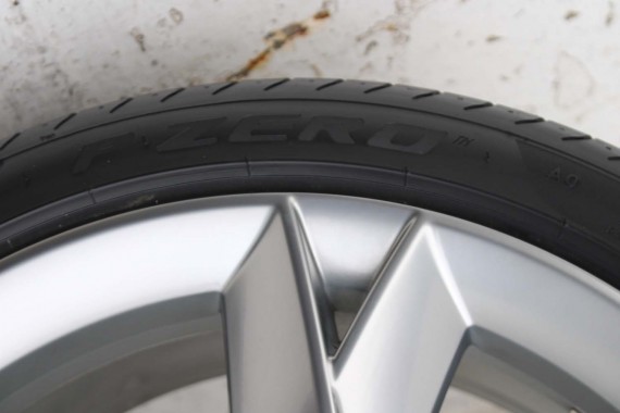 AUDI A4 A5 FELGI 19 cali OPONY KOŁA felga 8T0601025CK 8.5J*19H2 ET32 opona PIRELLI PZERO 255/35/19 96Y lato 8K B8 8T 8T0601025CK