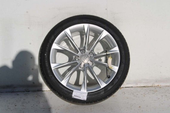 AUDI A4 A5 FELGI 18 cali OPONY KOŁA felga 8T0601025CA 8.5J*18H2 ET29 opona DUNLOP SP SPORT MAXX 245/40/18 93Y lato 8T0601025
