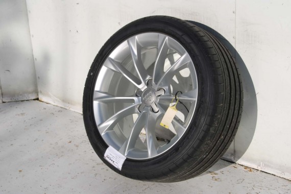 AUDI A4 A5 FELGI 18 cali OPONY KOŁA felga 8T0601025CA 8.5J*18H2 ET29 opona DUNLOP SP SPORT MAXX 245/40/18 93Y lato 8T0601025