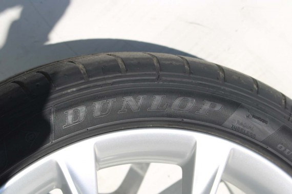 AUDI A4 A5 FELGI 18 cali OPONY KOŁA felga 8T0601025CA 8.5J*18H2 ET29 opona DUNLOP SP SPORT MAXX 245/40/18 93Y lato 8T0601025