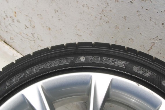 AUDI A4 A5 FELGI 18 cali OPONY KOŁA felga 8T0601025CA 8.5J*18H2 ET29 opona DUNLOP SP SPORT MAXX 245/40/18 93Y lato 8T0601025