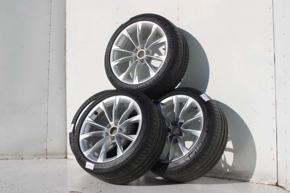 AUDI A4 A5 FELGI 18 cali OPONY KOŁA felga 8T0601025CA 8.5J*18H2 ET29 opona Michelin Pilot Sport 37 245/40/18 93Y lato 8T0601025