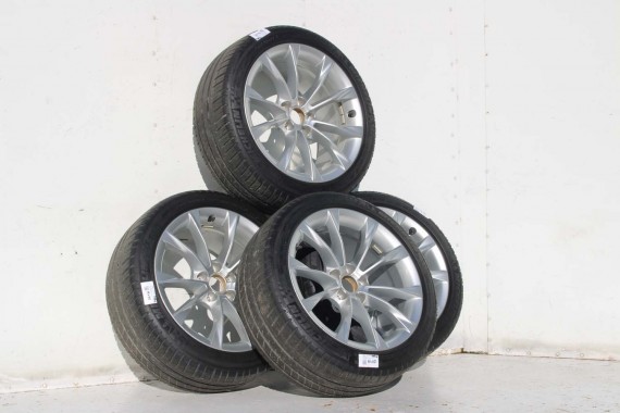 AUDI A4 A5 FELGI 18 cali OPONY KOŁA felga 8T0601025CA 8.5J*18H2 ET29 opona Michelin Pilot Sport 37 245/40/18 93Y lato 8T0601025