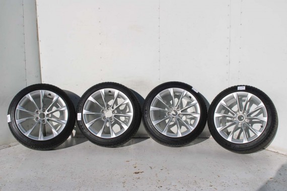 AUDI A4 A5 FELGI 18 cali OPONY KOŁA felga 8T0601025CA 8.5J*18H2 ET29 opona Michelin Pilot Sport 37 245/40/18 93Y lato 8T0601025
