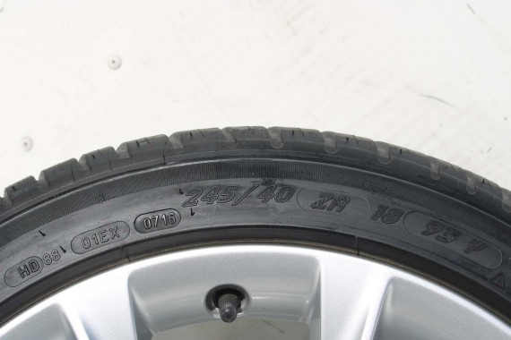 AUDI A4 A5 FELGI 18 cali OPONY KOŁA felga 8T0601025CA 8.5J*18H2 ET29 opona Michelin Pilot Sport 37 245/40/18 93Y lato 8T0601025