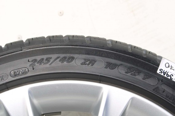 AUDI A4 A5 FELGI 18 cali OPONY KOŁA felga 8T0601025CA 8.5J*18H2 ET29 opona Michelin Pilot Sport 37 245/40/18 93Y lato 8T0601025