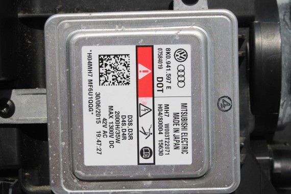 AUDI A5 LAMPY PRZÓD 8T0941005C 8T0941006C przednia lampa xenon 8K0941597E 4G0907697G 8T0941043C 8T0941044C 4G0907697F 8T0941005C