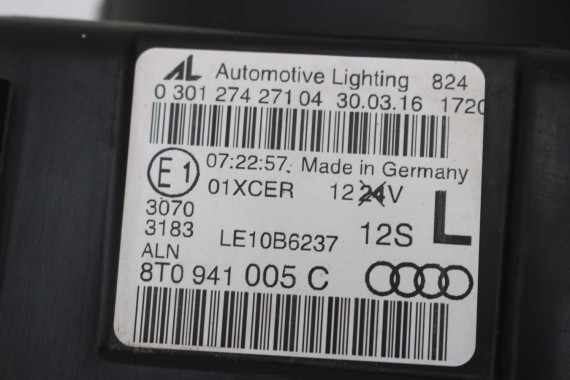 AUDI A5 LAMPY PRZÓD 8T0941005C 8T0941006C przednia lampa xenon 8K0941597E 4G0907697G 8T0941043C 8T0941044C 4G0907697F 8T0941005C