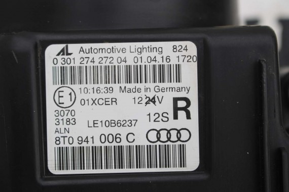 AUDI A5 LAMPY PRZÓD 8T0941005C 8T0941006C przednia lampa xenon 8K0941597E 4G0907697G 8T0941043C 8T0941044C 4G0907697F 8T0941005C