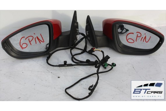 VW EOS LIFT LUSTERKO DRZWI PRAWE 6pin zewnętrzne pinów kabli przewodów 6 PIN 1Q FL