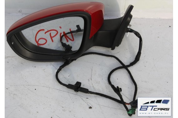 VW EOS LIFT LUSTERKO DRZWI PRAWE 6pin zewnętrzne pinów kabli przewodów 6 PIN 1Q FL