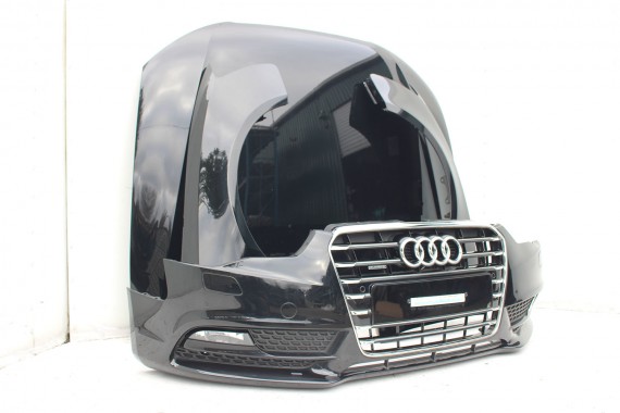 AUDI A5 LIFT PRZÓD 8T LY9T maska błotniki zderzak przedni błotnik lampy S-LINE 0E0E Czarny  8T0823029 8T0821105 8T0821106 0e Y9T