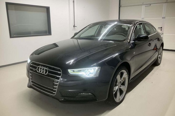 AUDI A5 LIFT PRZÓD 8T LY9T maska błotniki zderzak przedni błotnik lampy S-LINE 0E0E Czarny  8T0823029 8T0821105 8T0821106 0e Y9T