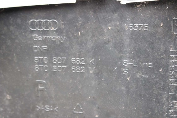 AUDI A5 LIFT PRZÓD 8T LY9C maska błotniki zderzak przedni błotnik T9T9 FL S-LINE 8T0823029 8T0821105 8T0821106 T9 8T0853651 LY9C