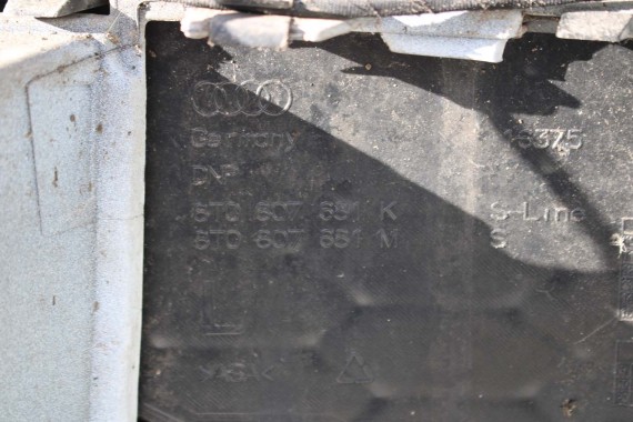 AUDI A5 LIFT PRZÓD 8T LY9C maska błotniki zderzak przedni błotnik T9T9 FL S-LINE 8T0823029 8T0821105 8T0821106 8T0853651 T9 Y9C