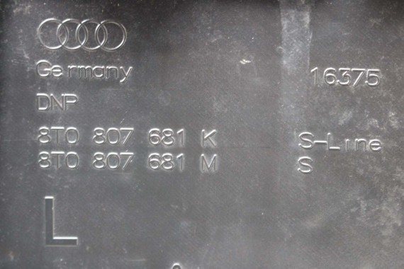 AUDI A5 LIFT PRZÓD 8T LY9C maska błotniki zderzak przedni błotnik T9T9 FL S-LINE 8T0823029 8T0821105 8T0821106 8T0853651 T9 Y9C