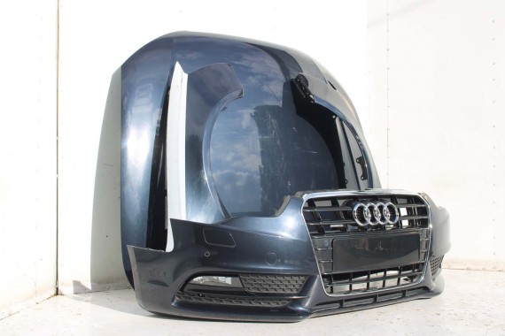 AUDI A5 LIFT PRZÓD 8T LX5R maska błotniki zderzak przedni błotnik W1W1 FL 8T0823029 8T0821105 8T0821106 8T0853651 W1 X5R LX5R