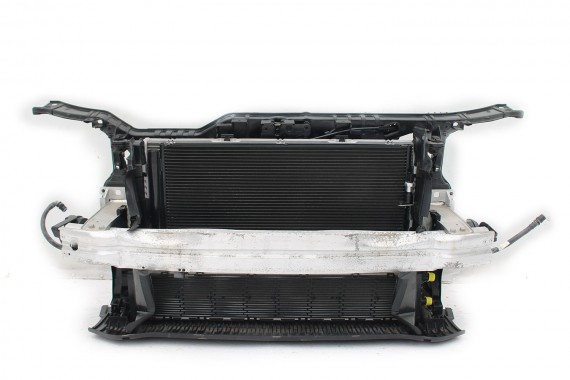 AUDI A4 A5 PAS PRZEDNI PRZÓD WZMOCNIENIE + BELKA + CHŁODNICE WENTYLATORY 8K0121251AJ 4G0145804D 8K0959455 8K0959455P 8K0959501G