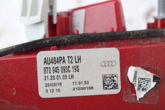 AUDI A5 SPORTBACK LAMPA TYŁ LAMPY TYLNE 8T8945095F 8T8945096F 8T0945093C 8T0945094C 8T8945095F 8T8945096F 8T0945093C 8T0945094C