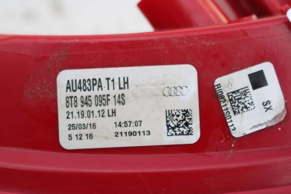 AUDI A5 SPORTBACK LAMPA TYŁ LAMPY TYLNE 8T8945095F 8T8945096F 8T0945093C 8T0945094C 8T8945095F 8T8945096F 8T0945093C 8T0945094C