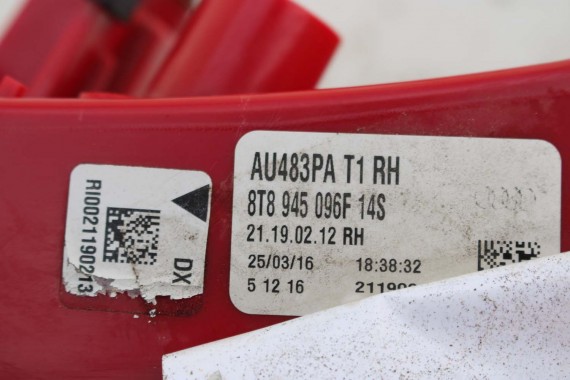 AUDI A5 SPORTBACK LAMPA TYŁ LAMPY TYLNE 8T8945095F 8T8945096F 8T0945093C 8T0945094C 8T8945095F 8T8945096F 8T0945093C 8T0945094C