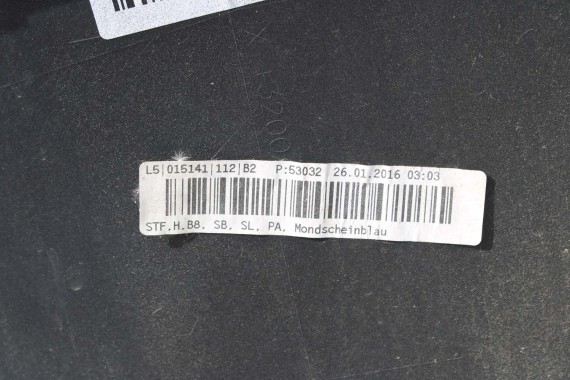 AUDI A5 SPORTBACK TYŁ ZDERZAK tylny + KLAPA BAGAŻNIKA 8T W1W1 LX5R S-LINE 8K0971104AF 8T8807067B 8T8807067C 8T8807511G 8T8827025