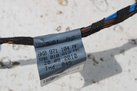 AUDI A5 SPORTBACK TYŁ ZDERZAK tylny + KLAPA BAGAŻNIKA 8T W1W1 LX5R S-LINE 8K0971104AF 8T8807067B 8T8807067C 8T8807511G 8T8827025