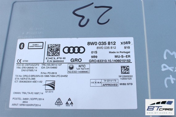 AUDI A4 CZYTNIK MMI MULTIMEDIA SD 8W0035812 8W0 035 812 8W 8W0035812 8W0035812 8W0035812 8W0035812 8W0035812 8W0035812 8W0035812