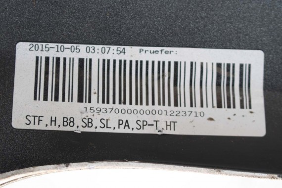 AUDI A5 SPORTBACK TYŁ ZDERZAK tylny + KLAPA BAGAŻNIKA 8T T9T9 LY9C S-LINE 8T8807521G 8T8807067B 8T8807067C 8T8807511G 8T8827025
