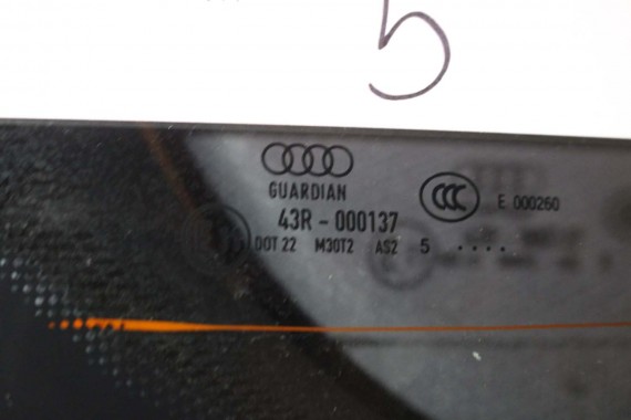 AUDI A5 SPORTBACK TYŁ ZDERZAK tylny + KLAPA BAGAŻNIKA 8T T9T9 LY9C S-LINE 8T8807521G 8T8807067B 8T8807067C 8T8807511G 8T8827025