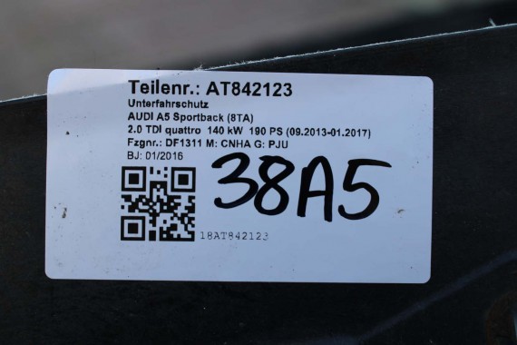 AUDI A4 A5 OSŁONA POD SILNIK SKRZYNI 8K1863821 8K1863821B SILNIKA 8K 8T 8K1863822S  8K1863822P FL LIFT 8K1 863 821 B 8K1 863 822