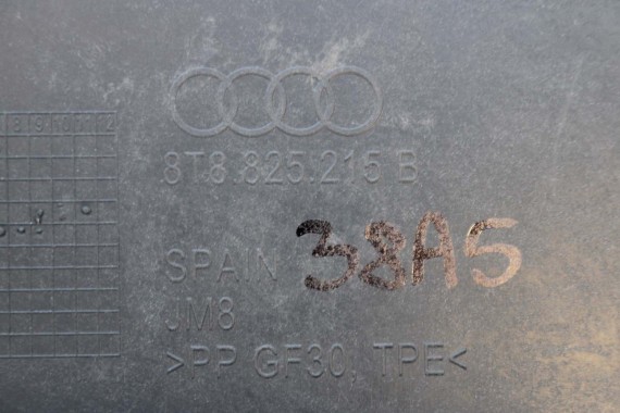 AUDI A5 OSŁONA WYKŁADZINA PODWOZIA 8T8825215B 8T8825216B PODŁOGI 8T8825216C LIFT 8T 8T8825216B 8T8825216C 8T8825215B 8T8825215B
