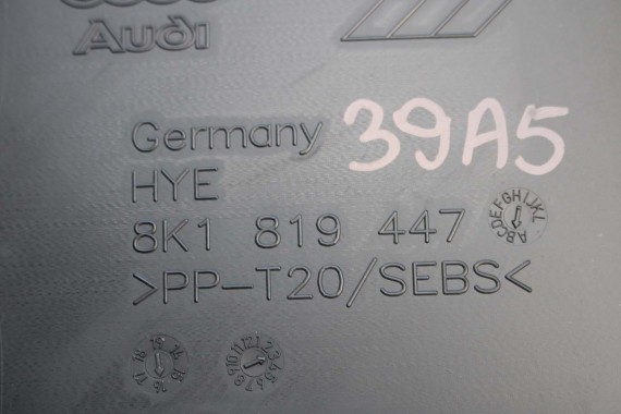 AUDI A4 A5 PODSZYBIE PLASTIKOWE WYCIERACZEK RAMION 8K B8 8K1819403 8K1819447 8K1 819 403 8K1819403 8K1819447 8K1819403 8K1819447