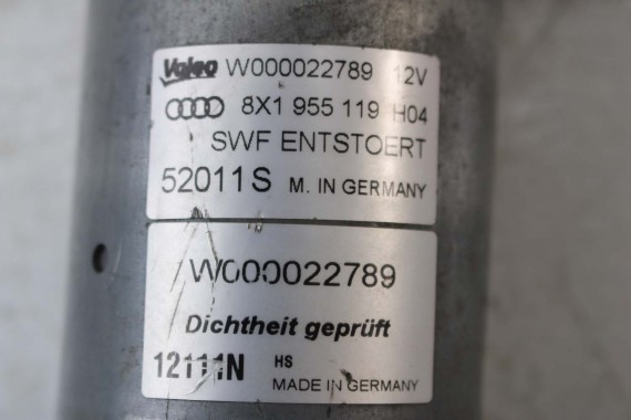 AUDI A1 SILNICZEK WYCIERACZEK 8X1955119 przód mechnizm 8X1 955 119 8X SILNIK podstawa przedni 8X1955119 8X1955119 8X1955119