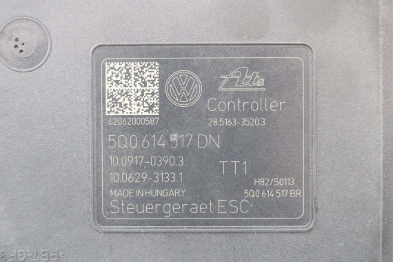 AUDI Q2 VW POMPA ABS 5Q0614517DN hamulcow 5Q0 614 517 DN FL LIFT agregat BEF SKODA 5Q0614517DN 5Q0614517DN 5Q0614517DN 5Q0614517