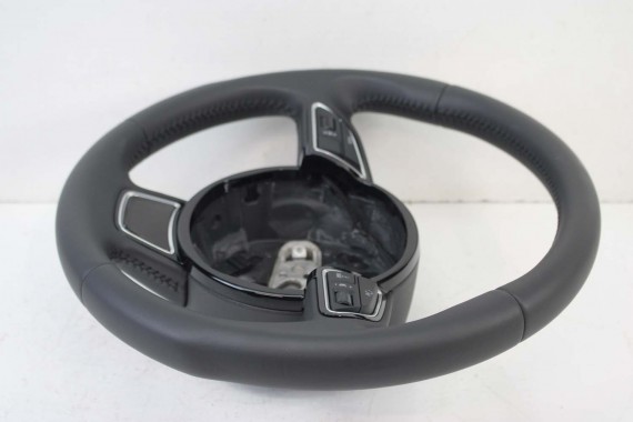 AUDI A4 A5 Q5 KIEROWNICA 8K0419091BN MULTI SKÓRA CZARNA 8K0419091 8K0 419 091 BN 8K 8R 8T FL LIFT 8K0419091DS INU 8K0419091BN