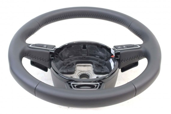 AUDI A4 A5 Q5 KIEROWNICA 8K0419091BN MULTI SKÓRA CZARNA 8K0419091 8K0 419 091 BN 8K 8R 8T FL LIFT 8K0419091DS INU 8K0419091BN