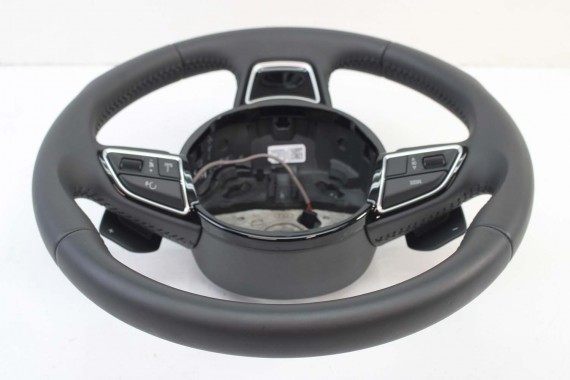 AUDI A4 A5 Q5 KIEROWNICA 8K0419091BN MULTI SKÓRA CZARNA 8K0419091 8K0 419 091 BN 8K 8R 8T FL LIFT 8K0419091DS INU 8K0419091BN