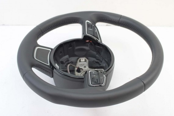 AUDI A4 A5 Q5 KIEROWNICA 8K0419091BN MULTI SKÓRA CZARNA 8K0419091 8K0 419 091 BN 8K 8R 8T FL LIFT 8K0419091DS INU 8K0419091BN