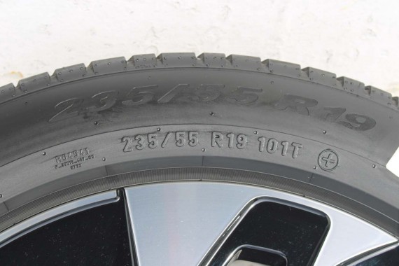 VW ID4 ID5 FELGI 19 cali OPONY KOŁA 11A601025 felga 8J*19H2 ET45 opona PIRELLI SCORPION 235/55 R19 101T 255/50 103T 11A601025