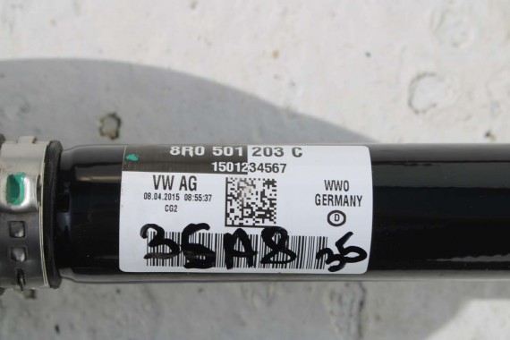 AUDI A6 A7 A8 Q5 PÓŁOŚ TYLNA TYŁ 8R0501203C 8R0 501 203 C 4G 4G8 4H LIFT 8R0501203C 8R0501203C 8R0501203C 8R0501203C 8R0501203C