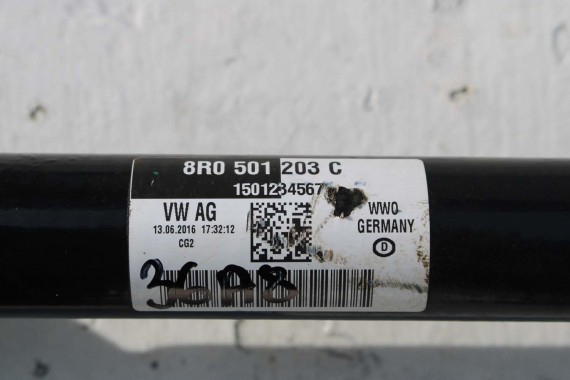 AUDI A6 A7 A8 Q5 PÓŁOŚ TYLNA TYŁ 8R0501203C 8R0 501 203 C 4G 4G8 4H LIFT 8R0501203C 8R0501203C 8R0501203C 8R0501203C 8R0501203C