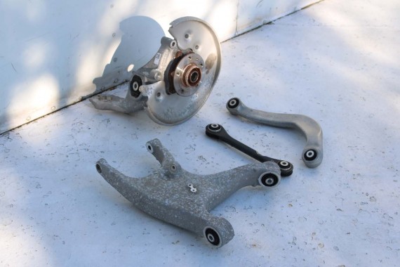 AUDI A6 A7 BELKA ZAWIESZENIA TYLNA TYŁ 4G0505235AE 4G0505235J 4G0505235L SANKI wózek zawieszenia kołyska 4G0505235AE 4G0505235