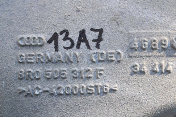 AUDI A6 A7 BELKA ZAWIESZENIA TYLNA TYŁ 4G0505235AE 4G0505235J 4G0505235L SANKI wózek zawieszenia kołyska 4G0505235AE 4G0505235