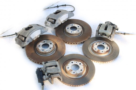 AUDI A6 A7 TARCZA HAMULCOWA 4G0615105BQ 4G0615106BQ 4G0615301A zacisk tarcze hamulcowe zaciski 4H0615601H 4G0615301K 4G0615301T