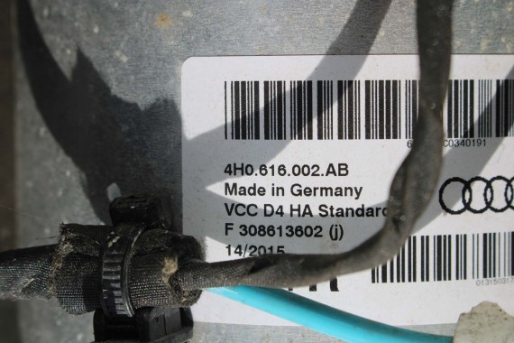 AUDI A8 4H D4 AMORTYZATOR 4H0616001AB 4H0616002AB TYŁ TYLNY 2 szt. 4H0616001AL 4H0616002AL PNEUMATYCZNY 4H0616001AH 4H0616002AH