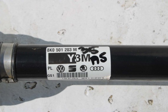 AUDI A4 A5 PÓŁOŚ TYLNA TYŁ 8K0501203M 8K0 501 203 M 8K B8 8T 4*4 8K0501203M 8K0501203M 8K0501203M 8K0501203M 8K0501203 8K0501203