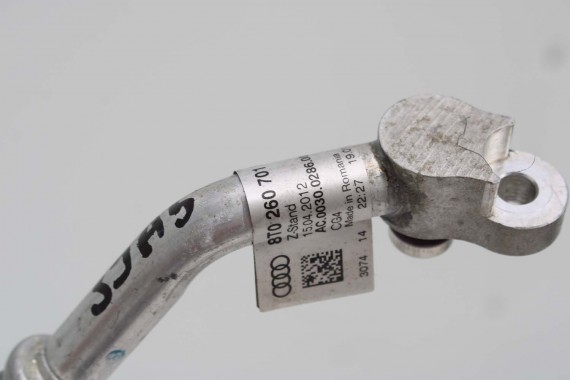 AUDI A4 A5 RURKA KLIMATYZACJI KLIMY 8T0260710G 8K1260712K 8T0260707C 8K WĄŻ PRZEWÓD 8T0260710A 8T0816741A 8T0816741B 8T0260701M